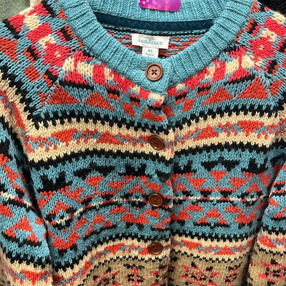 Vintage sweater button-down from Sundance extra small - Picture 1 of 4
